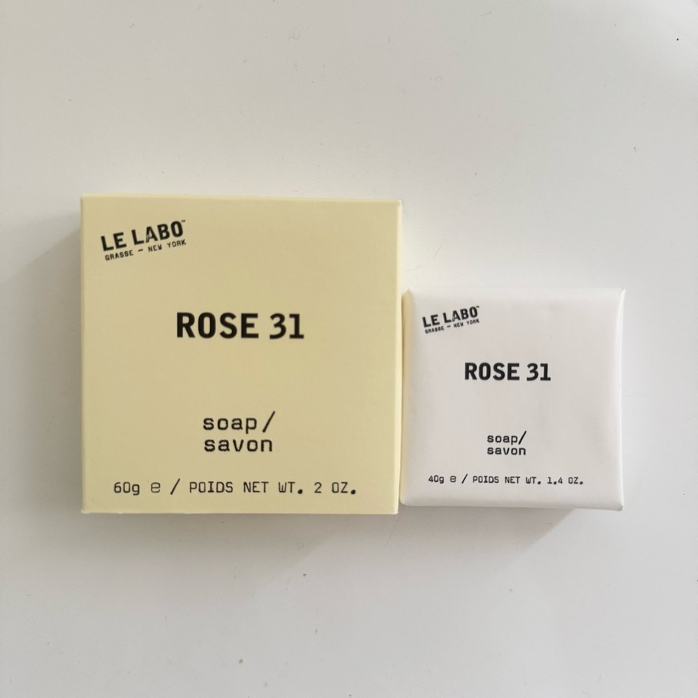 Le Labo - Rose 31 Soap Set 60g and 40g